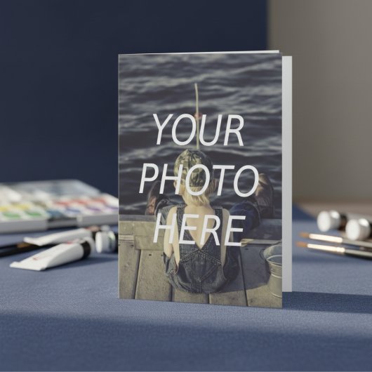 写真のグリーティングカード カード