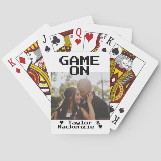 写真のゲームパーソナライズされた トランプ (裏面)