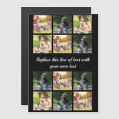 写真のコラージュと文字のカスタマイズ (正面/裏面)