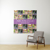 写真のコラージュと文字のカスタマイズ タペストリー (インサイチュ)