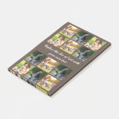 写真のコラージュと文字のカスタマイズ ポストイット (アングル)