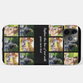 写真のコラージュと文字のカスタマイズ Case-Mate iPhoneケース (裏面(横))