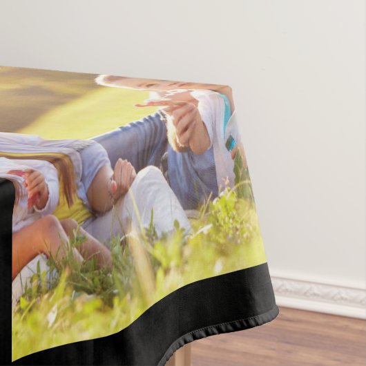 写真のコラージュと文字のカスタマイズiPhon テーブルクロス (インサイチュ)