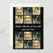 写真のコラージュと文字のカスタマイズiPhon メニュー (正面/裏面)