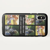 写真のコラージュと文字のカスタマイズiPhon Case-Mate iPhoneケース (裏面(横))