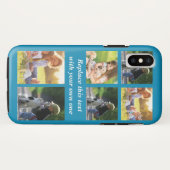 写真のコラージュと文字のカスタマイズiPhon Case-Mate iPhoneケース (裏面(横))