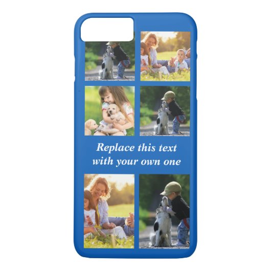 写真のコラージュと文字のカスタマイズiPhon Case-Mate iPhoneケース (裏面)