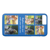 写真のコラージュと文字のカスタマイズiPhon Case-Mate iPhoneケース (裏面(横))