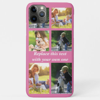 写真のコラージュと文字のカスタマイズiPhon iPhone 11 Pro Maxケース