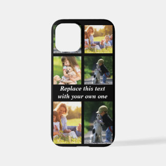 写真のコラージュと文字のカスタマイズiPhon iPhone 12 Miniケース