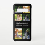 写真のコラージュと文字のカスタマイズiPhon Samsung Galaxy S10ケース<br><div class="desc">写真のコラージュと文字のカスタマイズ</div>