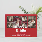 写真のコラージュと明メリーるい出産の発表 シーズンカード (スタンド正面)