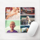 写真のコラージュのマウスパッド マウスパッド (マウス)