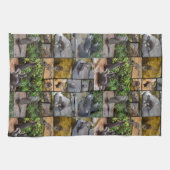 写真のコラージュの写真 キッチンタオル (横)