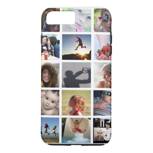 写真のコラージュのiPhone 7のプラスの場合(-仲間) Case-Mate iPhoneケース (裏面)