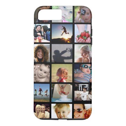 写真のコラージュのiPhone 7のプラスの場合(-仲間) Case-Mate iPhoneケース (裏面)