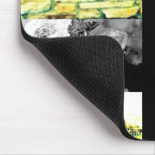 写真のコラージュのmousepad マウスパッド (コーナー)