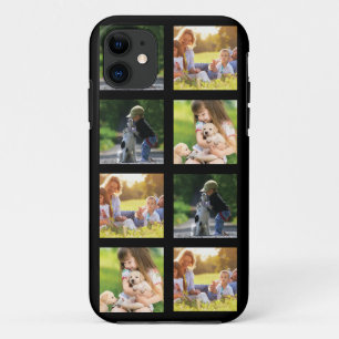 写真のコラージュを個人用に設定  iPhone 11 ケース