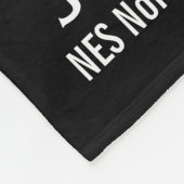 写真のコラージュを競争させているクロス・カントリーのスキー北欧人 フリースブランケット (角)