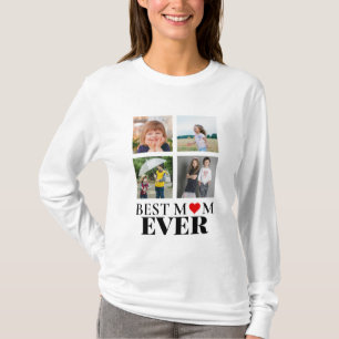 写真のコラージュパーソナライズされた Tシャツ