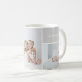 写真のコラージュ愛して下さい コーヒーマグカップ (正面右)