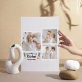 写真のコラージュ & おばあちゃんのキッチンは常にオープン