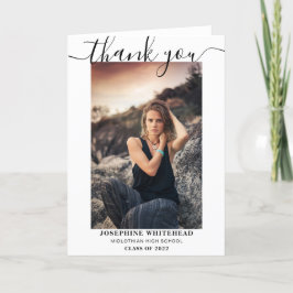 写真のコラージュ　卒業2022　ありがとう サンキューカード