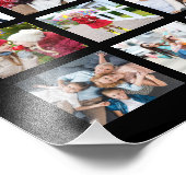 写真のコラージュ 45枚 写真 パーソナライズ カスタム カラー フォトプリント            (角)