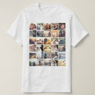 写真のコラージュ Tシャツ