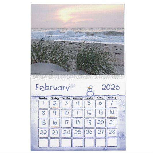 写真のコンテストの勝利写真撮影 カレンダー (2月 2026)