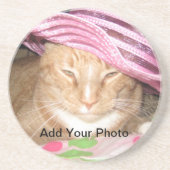 写真のコースター! あなた自身の写真を加えて下さい コースター (正面)