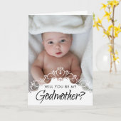 写真のゴエレガントッドマザー·プロポーズ カード (黄色い花)