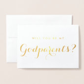 写真のゴモダンッドパーレンツ 箔カード (封筒付き正面)