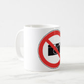 写真のサインなし コーヒーマグカップ (正面左)