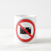 写真のサインなし コーヒーマグカップ (中央)