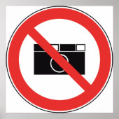 写真のサインなし ポスター (正面)