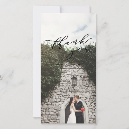写真のサンキューカード サンキューカード (正面)