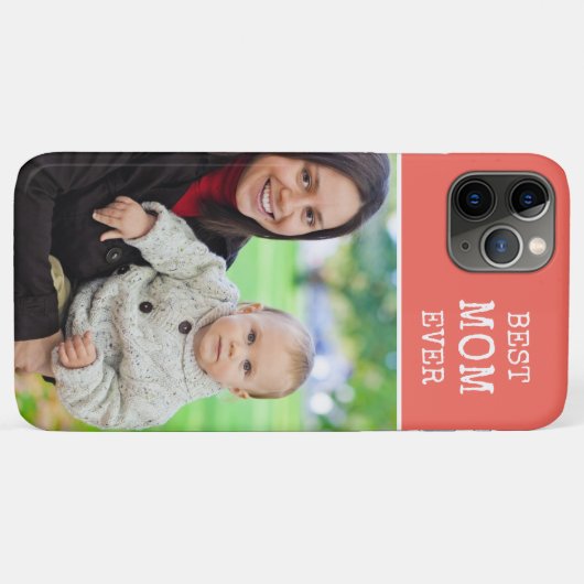 写真のサンゴ最高のを作る母さん Case-Mate iPhoneケース (裏面(横))