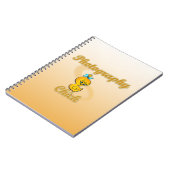 写真のシック ノートブック (左側)