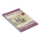 写真のスクラップブックのページ ノートブック (右側)