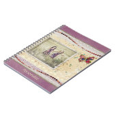 写真のスクラップブックのページ ノートブック (左側)