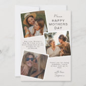 写真のスナップショット 母の日カード シーズンカード (正面)