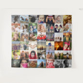 写真のタペストリーのアップロード タペストリー (正面(横))