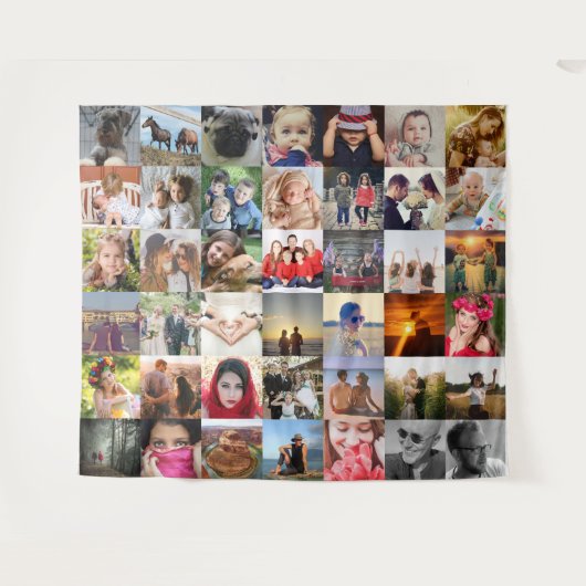 写真のタペストリーのアップロード タペストリー (正面(横))