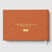 写真のテラ結婚コッタフォイルゲストブックの追加 ゲストブック (裏面)