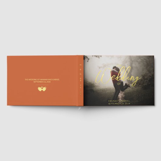 写真のテラ結婚コッタフォイルゲストブックの追加 ゲストブック (全面)