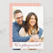 写真のテーマ結婚設定 招待状 (正面/裏面)