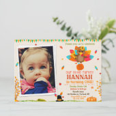 写真のトルコの誕生日招待状 トルコの招待状 招待状 (スタンド正面)