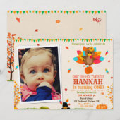 写真のトルコの誕生日招待状 トルコの招待状 招待状 (正面/裏面)