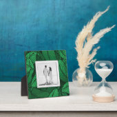 写真のトロピカル葉 フォトプラーク (インサイチュ)